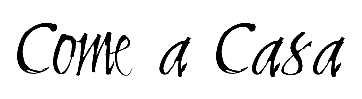 Come%2Ba%2BCasa CliveBarker Font