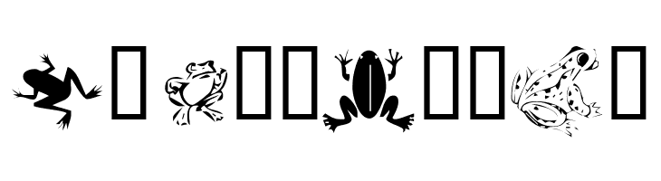 KR Frogs for Jennifer  Free Fonts Download
