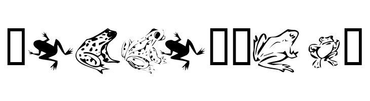 KR Frogs for Jennifer  Free Fonts Download