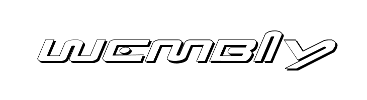 Xephyr Expanded Shadow Italic  Free Fonts Download