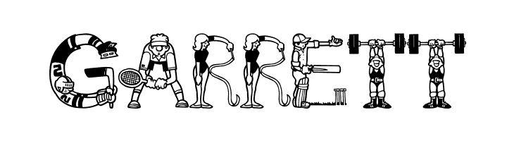 AlphaSports  Free Fonts Download