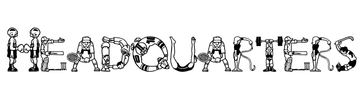 AlphaSports  Free Fonts Download