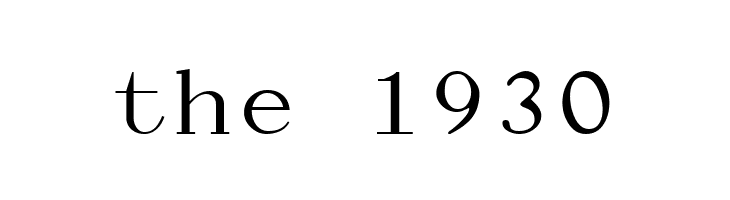 the%2B1930 Dactylographe Font