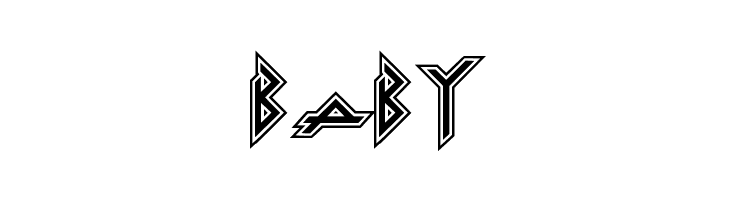 Iron H Metal  Free Fonts Download