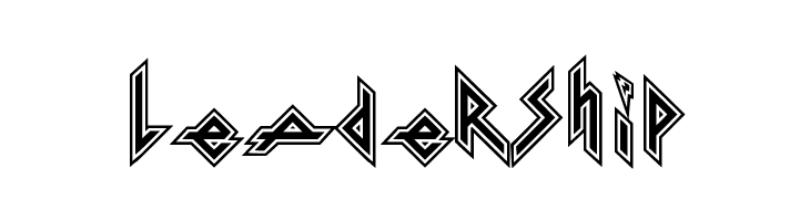 Iron H Metal  Free Fonts Download