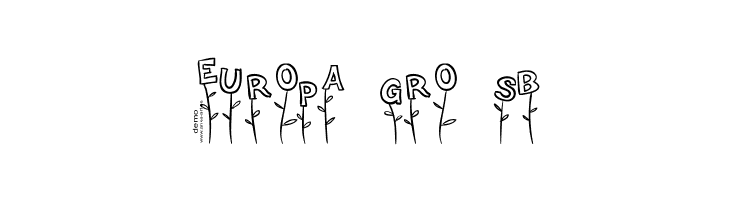 Typo Garden Demo  Free Fonts Download