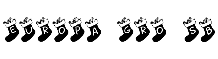 Chausettes de Noel  Free Fonts Download