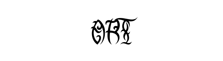 VTC-TribalThreeFree  Free Fonts Download
