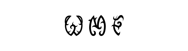 VTC-TribalThreeFree  Free Fonts Download