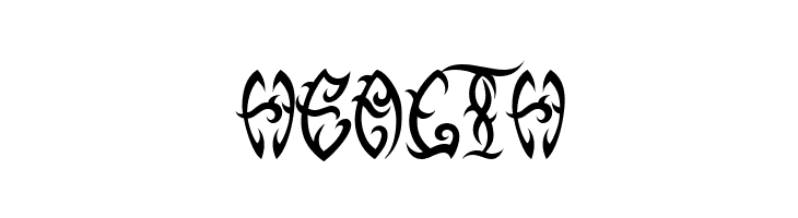 VTC-TribalThreeFree  Free Fonts Download