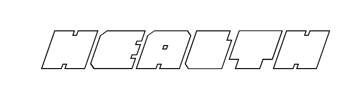 Anakefka Outline Italic  Free Fonts Download