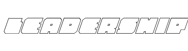 Anakefka Outline Italic  Free Fonts Download