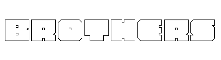 Anakefka Outline  Free Fonts Download