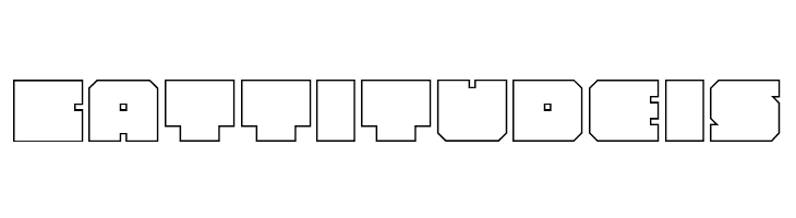 Anakefka Outline  Free Fonts Download