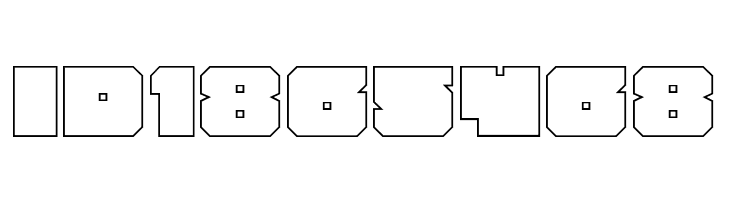 Anakefka Outline  Free Fonts Download