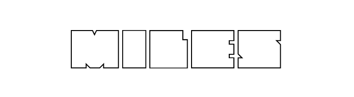 Anakefka Outline  Free Fonts Download