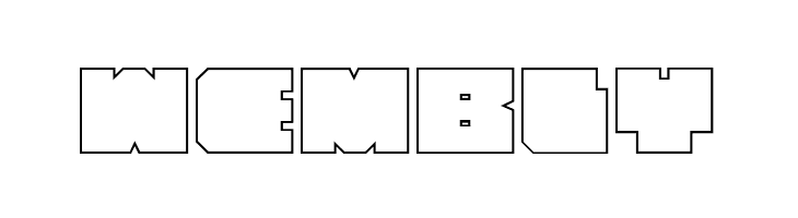 Anakefka Outline  Free Fonts Download