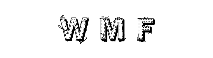 VTKS EMBROIDERY  Free Fonts Download