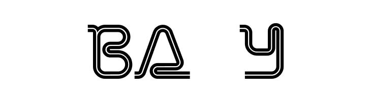 Retro Stereo Thin Alternate  Free Fonts Download