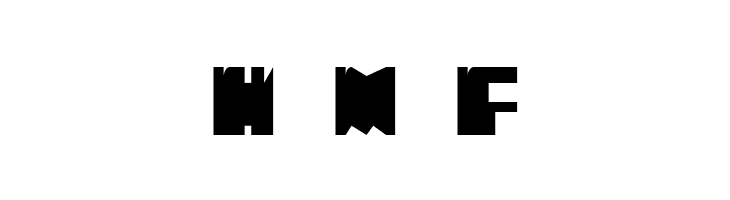 No Harmony Left Side Cut  Free Fonts Download