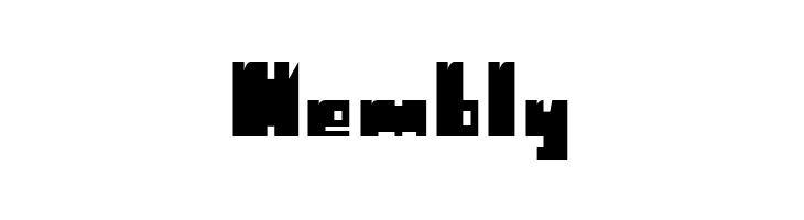 No Harmony Left Side Cut  Free Fonts Download