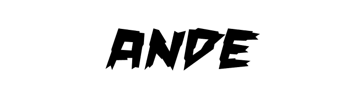 ManEater BB Bold  Free Fonts Download