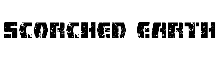 Scorched%2BEarth FireFight BB Font