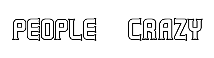 Ataxia Outline [BRK]  Free Fonts Download