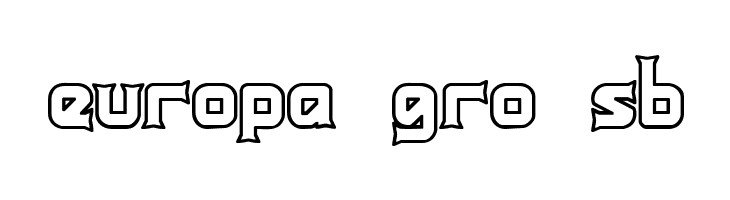 Ataxia Outline [BRK]  Free Fonts Download