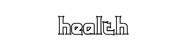 Ataxia Outline [BRK]  Free Fonts Download