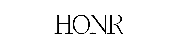HONR Olympus  Normal Font