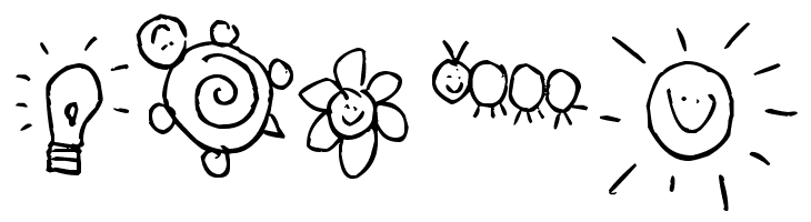 Pea Fruit Salad Doodles  Free Fonts Download