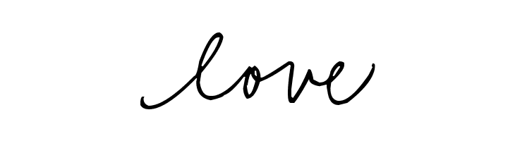 Pea Bhea's Words  Free Fonts Download