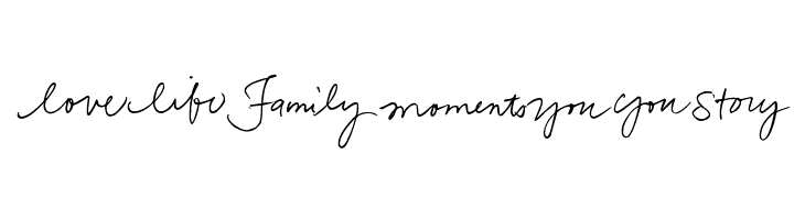 Pea Bhea's Words  Free Fonts Download