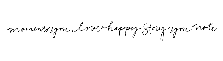 Pea Bhea's Words  Free Fonts Download