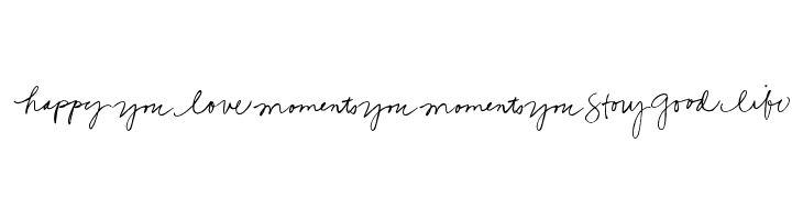 Pea Bhea's Words  Free Fonts Download