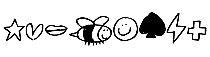 Pea Jiawei Doodles  Free Fonts Download