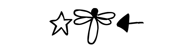 Pea Jiawei Doodles  Free Fonts Download
