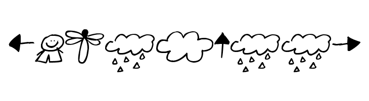 Pea Jiawei Doodles  Free Fonts Download