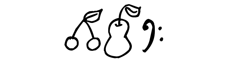 Pea Panda's Doodles  Free Fonts Download
