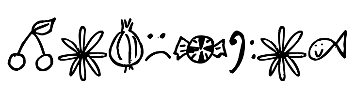 Pea Panda's Doodles  Free Fonts Download