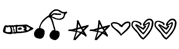 Pea Panda's Doodles  Free Fonts Download