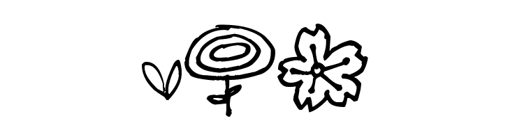 Pea Jillybean's Doodles  Free Fonts Download