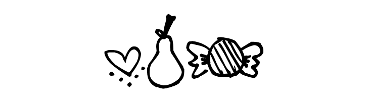 Pea Jillybean's Doodles  Free Fonts Download