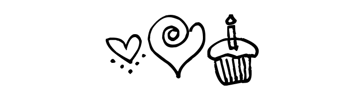 Pea Jillybean's Doodles  Free Fonts Download