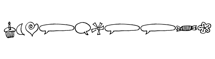 Pea Jillybean's Doodles  Free Fonts Download