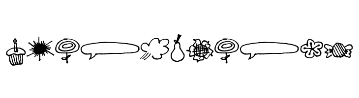 Pea Jillybean's Doodles  Free Fonts Download