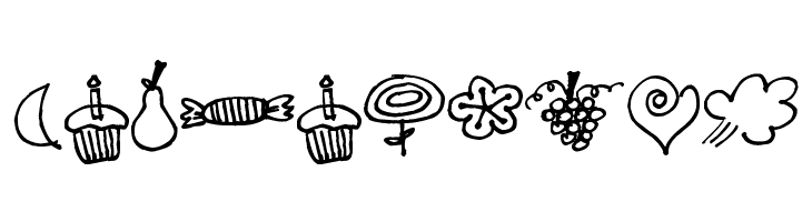 Pea Jillybean's Doodles  Free Fonts Download