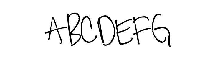 Pea Becky's Babblings  Free Fonts Download