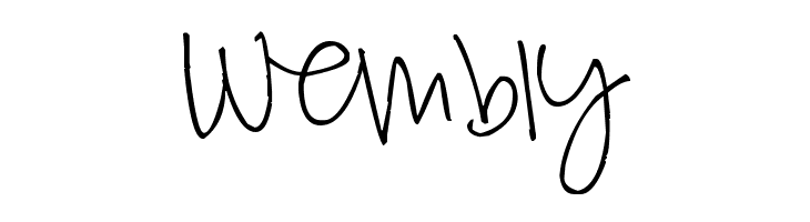 Pea Becky's Babblings  Free Fonts Download